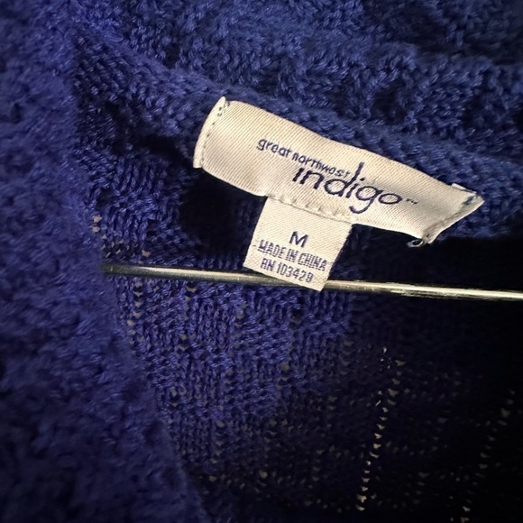 Great northwest indigo sweater - Picture 3 of 7